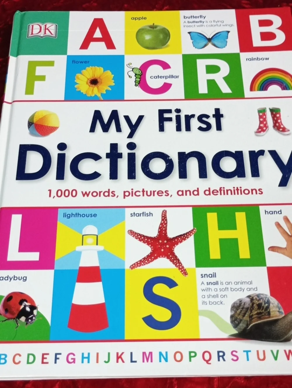 My First Dictionary - Colorful Kids Picture Dictionary